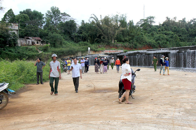 Khu vực hồ trung tâm thị xã Gia Nghĩa