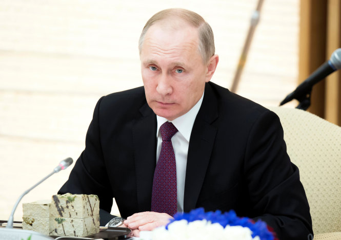 Tổng thống Nga Vladimir Putin - Ảnh: Reuters