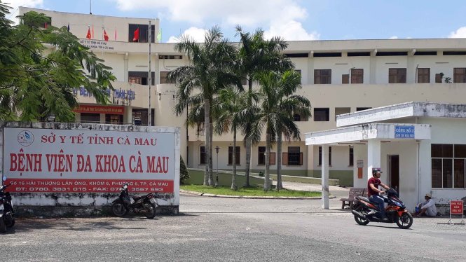 Bệnh viện đa khoa tỉnh tỉnh Cà Mau -
 Ảnh: N.Hùng