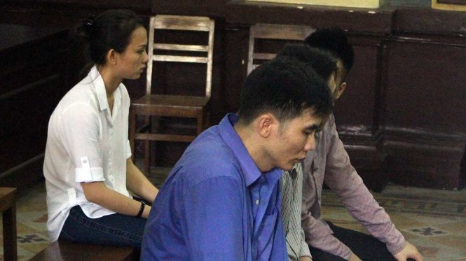4 bị cáo tại tòa - Ảnh: Tuyết Mai