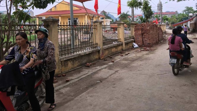 Sau ngày đối thoại của chủ tịch UBND thành phố Hà Nội Nguyễn Đức Chung với người dân xã Đồng Tâm, huyện Mỹ Đức, người dân đã trở lại cuộc sống bình thường - Ảnh: Xuân Long