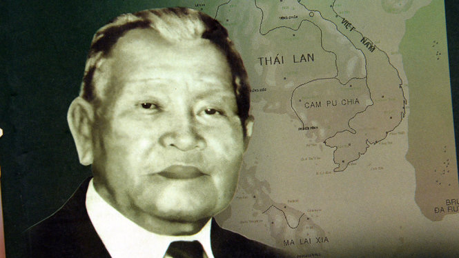 Đồng chí Dương Quang Đông, người cộng sản trung kiên, tận tuỵ, suốt đời vì Dân, vì Đảng, sáng 28-04-2017 - Ảnh Tự Trung chụp lại