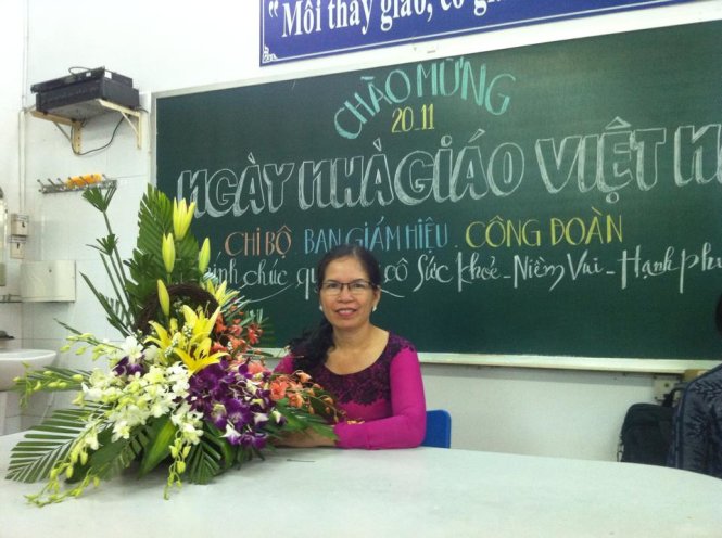 Cô Nguyễn Thị Ngọc Giang - Ảnh: NVCC