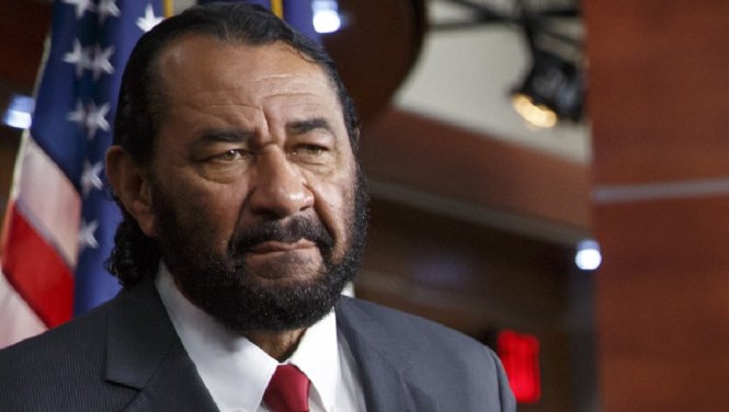 Dân biểu đảng Dân chủ Al Green của bang Texas - Ảnh: Reuters