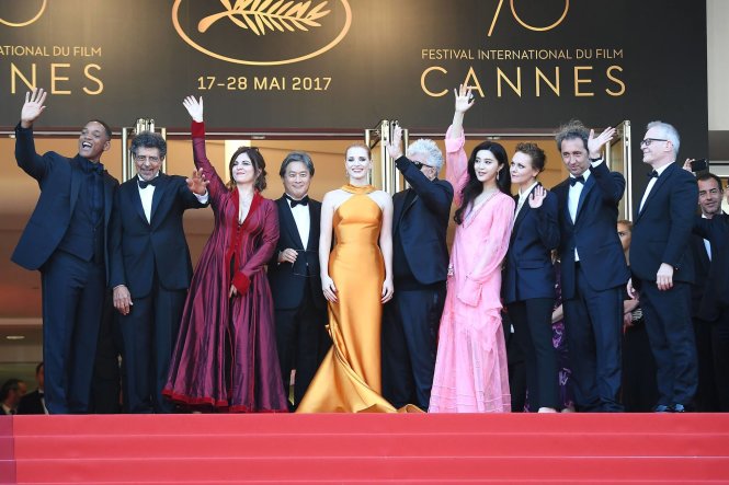 Ban giám khảo gồm rất nhiều những gương mặt quen thuộc của Cannes 2017 - Ảnh: FB Cannes