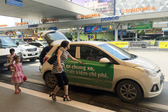 Thị phần của các loại hình taxi mới đang ngày càng mở rộng - Ảnh: Duyên Phan