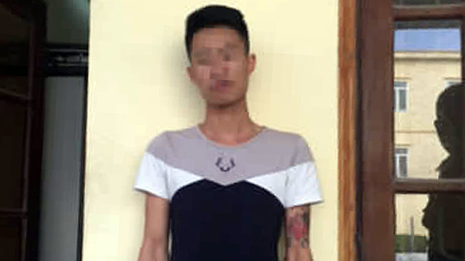 Nghi phạm Phó Văn Nguyên - Ảnh do công an cung cấp