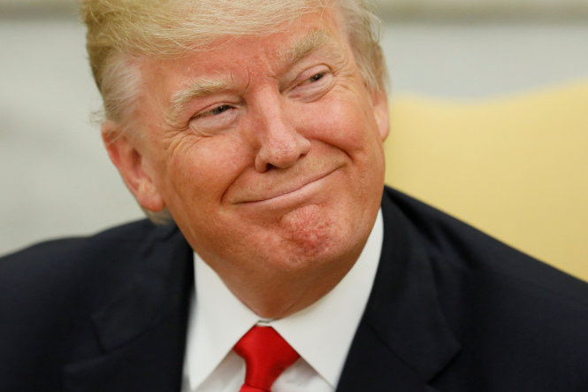 Tổng thống Mỹ Donald Trump - Ảnh: Reuters