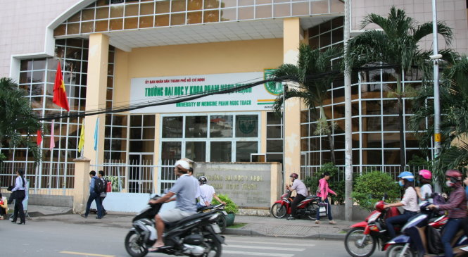 Trường ĐH Y khoa Phạm Ngọc Thạch - Ảnh: Trần Huỳnh