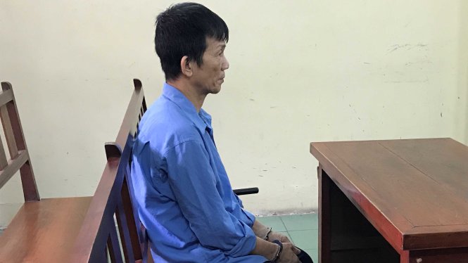 Ông Nam tại tòa - Ảnh: Tuyết Mai