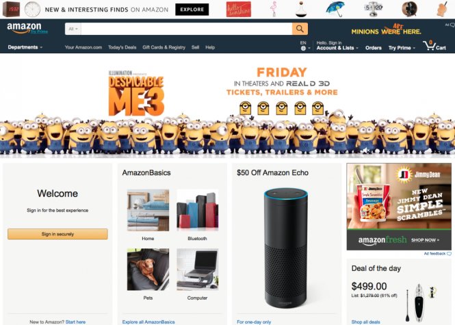 Amazon hiện tại - Ảnh: Caroline Cakebread/Business Insider