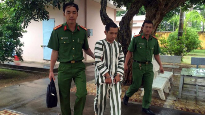 Bị can Lê Lâm Hưng