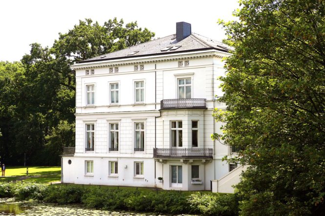 Nhà khách thượng viện Đức, nơi ông Trump sẽ nghỉ trong thời gian dự hội nghị G20 tại Hamburg, Đức - Ảnh: ACTION PRESS/REX/SHUTTERSTOCK