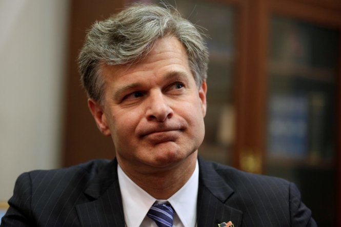 Tân giám đốc FBI Christopher Wray - Ảnh: Reuters