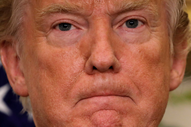 Ông Trump đã cảnh báo các điều tra viên đừng đụng vào việc làm ăn của ông - Ảnh: Reuters
