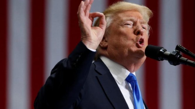 Tổng thống Mỹ Donald Trump - Ảnh: Reuters