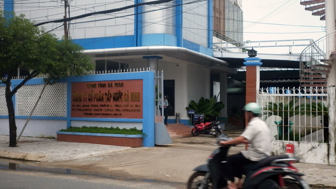 Trụ sở Công ty cổ phần cấp nước Cà Mau