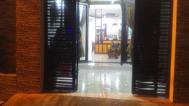 Căn nhà nơi xảy ra vụ án nổ súng làm chết người - Ảnh: N.HUY