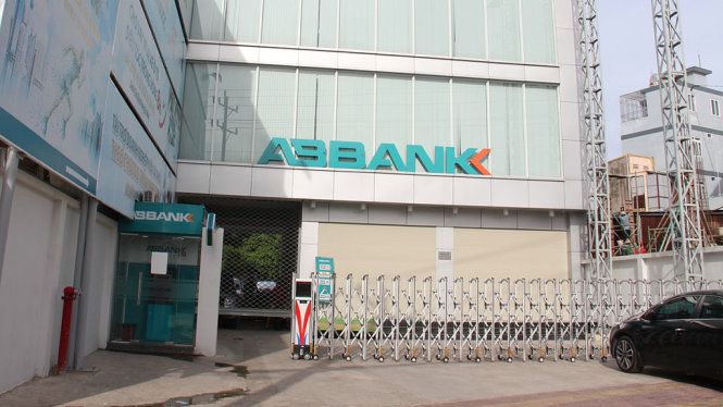 Ngân hàng An Bình chi nhánh Bình Dương, nơi bị thế chấp 23 “sổ đỏ” giả để vay 77,7 tỉ đồng - Ảnh: BÁ SƠN
