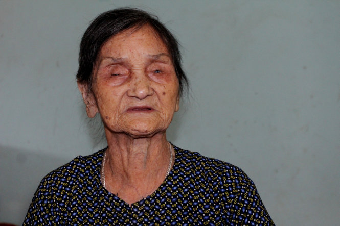 Mẹ Trần Thị Duẩn - Ảnh: H.H