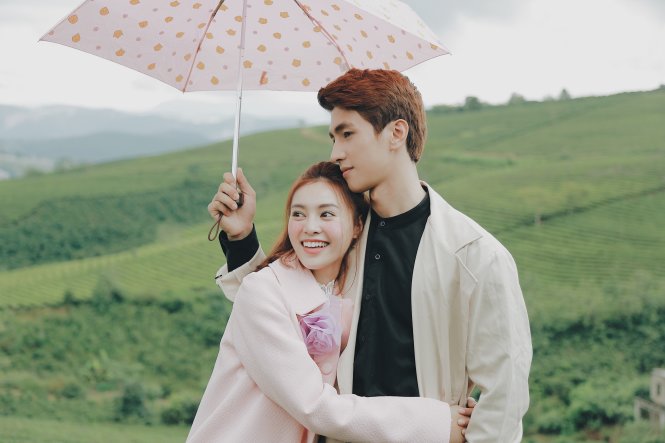 Hình ảnh lãng mạn của hai nhân vật Anh Chi (Lan Ngọc) và An Phong (Bình An) trong teaser của Mối tình đầu của tôi - Ảnh: ĐPCC