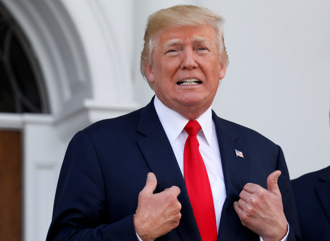 Tổng thống Mỹ Donald Trump - Ảnh: Reuters