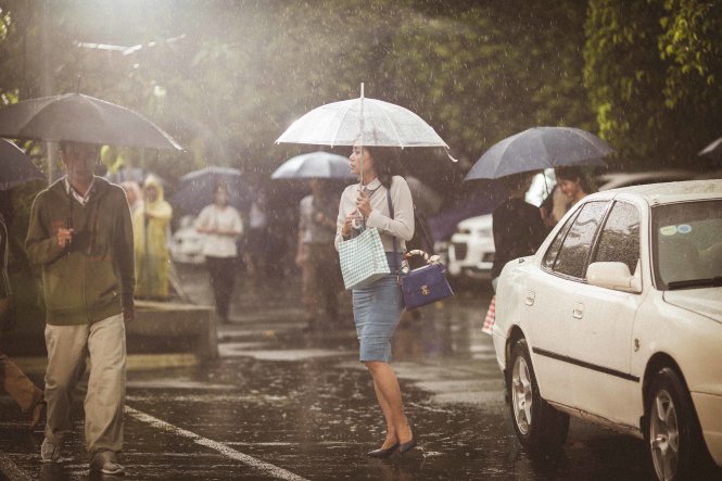 Hồng Ánh sẽ vào vai Hiểu Phương khi về già trong bộ phim Tháng năm rực rỡ - Ảnh: ĐPCC