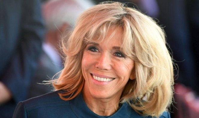 Bà Brigitte Macron thể hiện sự thanh lịch trong mỗi lần xuất hiện trước công chúng - Ảnh: AFP