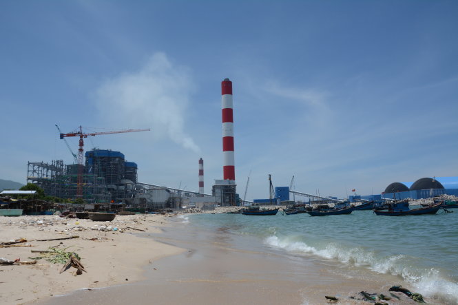 Khi dư luận phản ứng về dự án nhận chìm “vật chất” nạo vét ở vùng biển nhiệt điện Vĩnh Tân (Bình Thuận) thì Chính phủ đã xem xét lại - Ảnh: ĐỨC TRONG