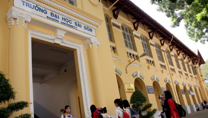 Trường ĐH Sài Gòn. Ảnh: M.G