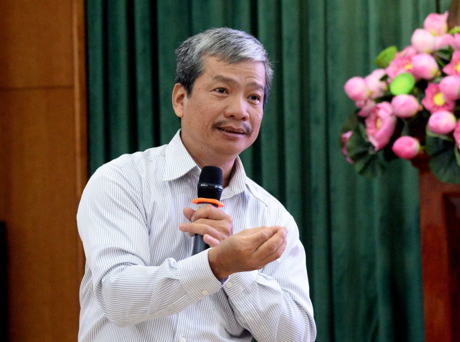PGS.TS Lê Văn Khoa.-Ảnh: Tự Trung