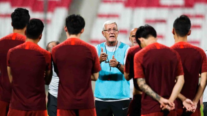 Lippi không còn lại gì nhiều ngoài tuổi già và danh tiếng quá khứ. Ảnh: cgtn.com