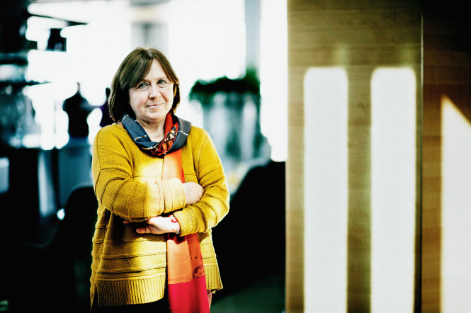 Svetlana Alexievich. -Ảnh: New York Times