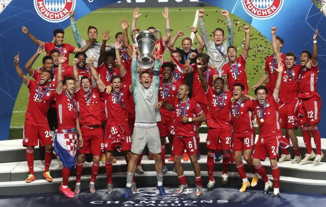 Bayern Munich đăng quang Champions League là biểu tượng cho sức trẻ của người Đức. -Ảnh: NY Times