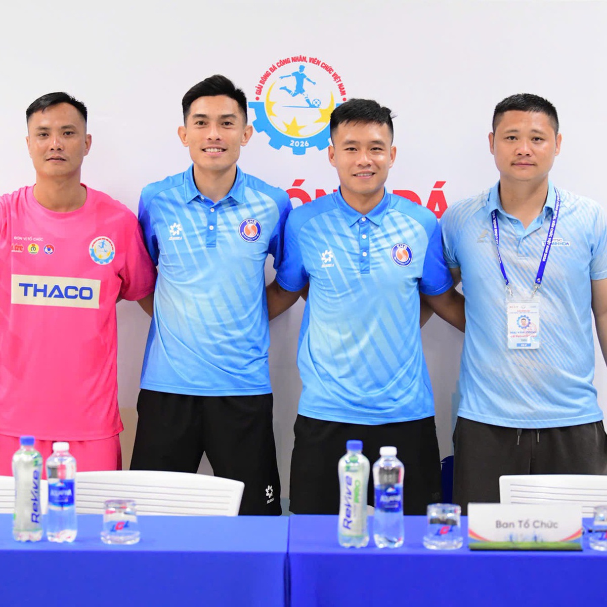Các đội nói gì trước trận chung kết Giải bóng đá công nhân, viên chức Việt Nam 2026?