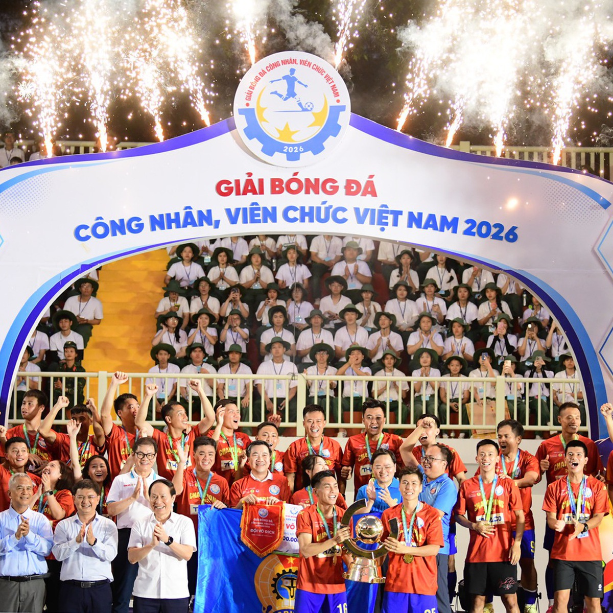 Các danh hiệu VCK toàn quốc Giải bóng đá công nhân, viên chức Việt Nam 2026
