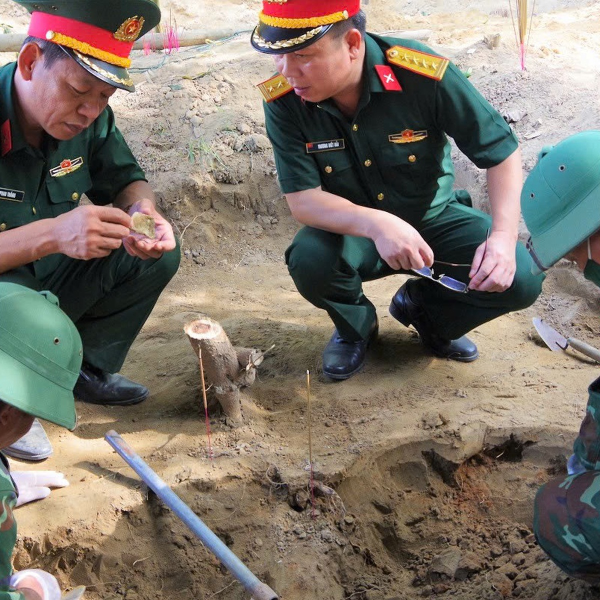 Tìm thấy 3 hài cốt liệt sĩ tại Câu Nhi, Quảng Trị, có thể còn khoảng 54 hài cốt