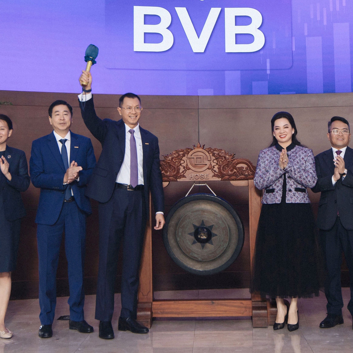 Hơn 640 triệu cổ phiếu BVB chính thức niêm yết trên HoSE