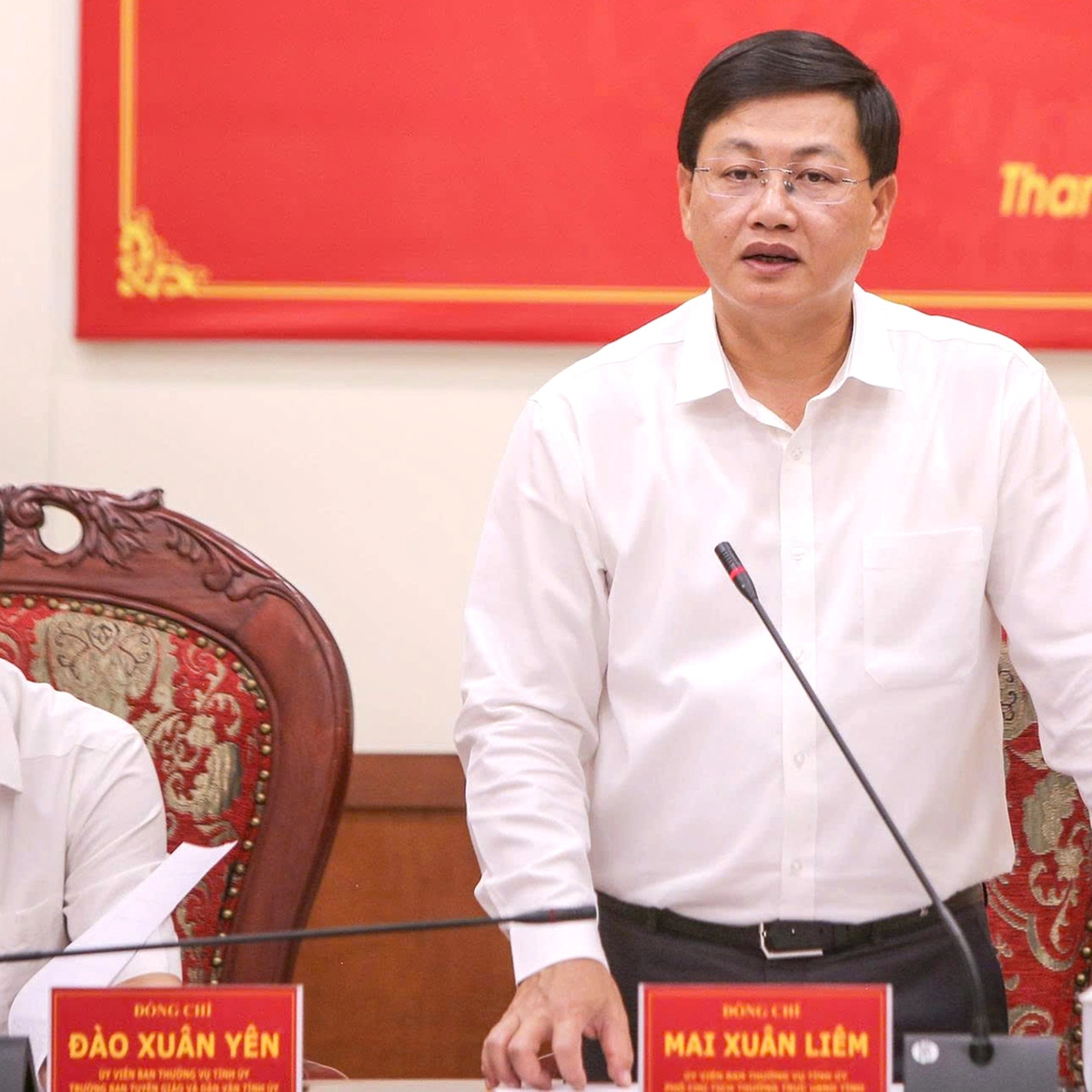 Ông Mai Xuân Liêm phụ trách, điều hành hoạt động UBND tỉnh Thanh Hóa