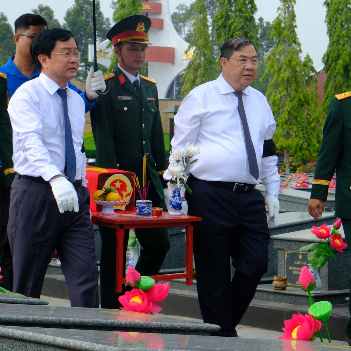 Phó thủ tướng Phạm Gia Túc truy điệu, an táng 173 hài cốt liệt sĩ từ Campuchia về Tây Ninh
