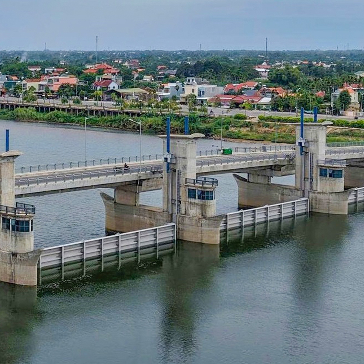 Đập dâng tích nước, sông Trà Khúc sắp khoác diện mạo mới