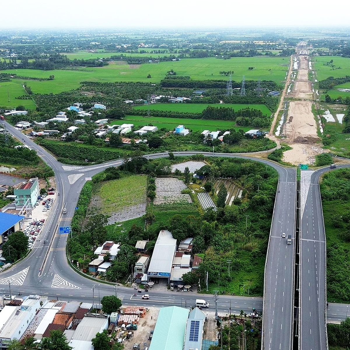 Đồng Tháp đẩy nhanh làm nút giao 160 tỉ đồng kết nối nhiều tuyến cao tốc, quốc lộ