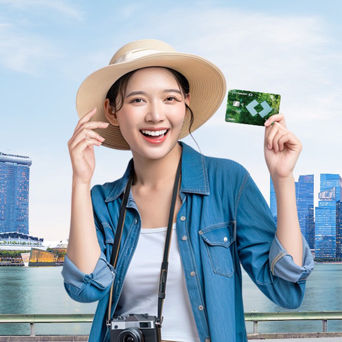 'Vi vu châu Á - Không phí ngoại tệ' cùng thẻ Techcombank