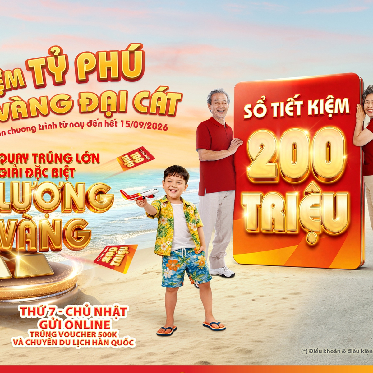 HDBank trao cơ hội 'đại cát' tới khách hàng gửi tiết kiệm