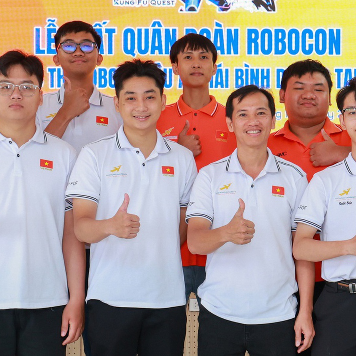 Sinh viên Lạc Hồng mang robot 'Kung Fu' đi đấu Robocon châu Á - Thái Bình Dương
