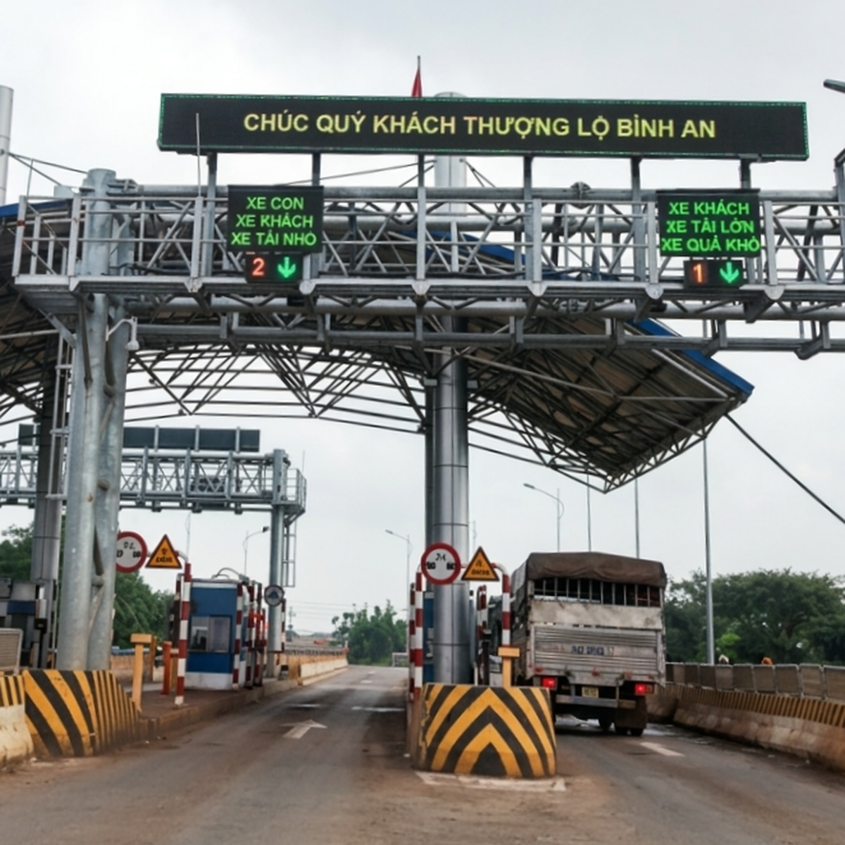 Kiến nghị miễn, giảm giá dịch vụ đường bộ cho dân sống gần trạm thu phí BOT Quang Đức