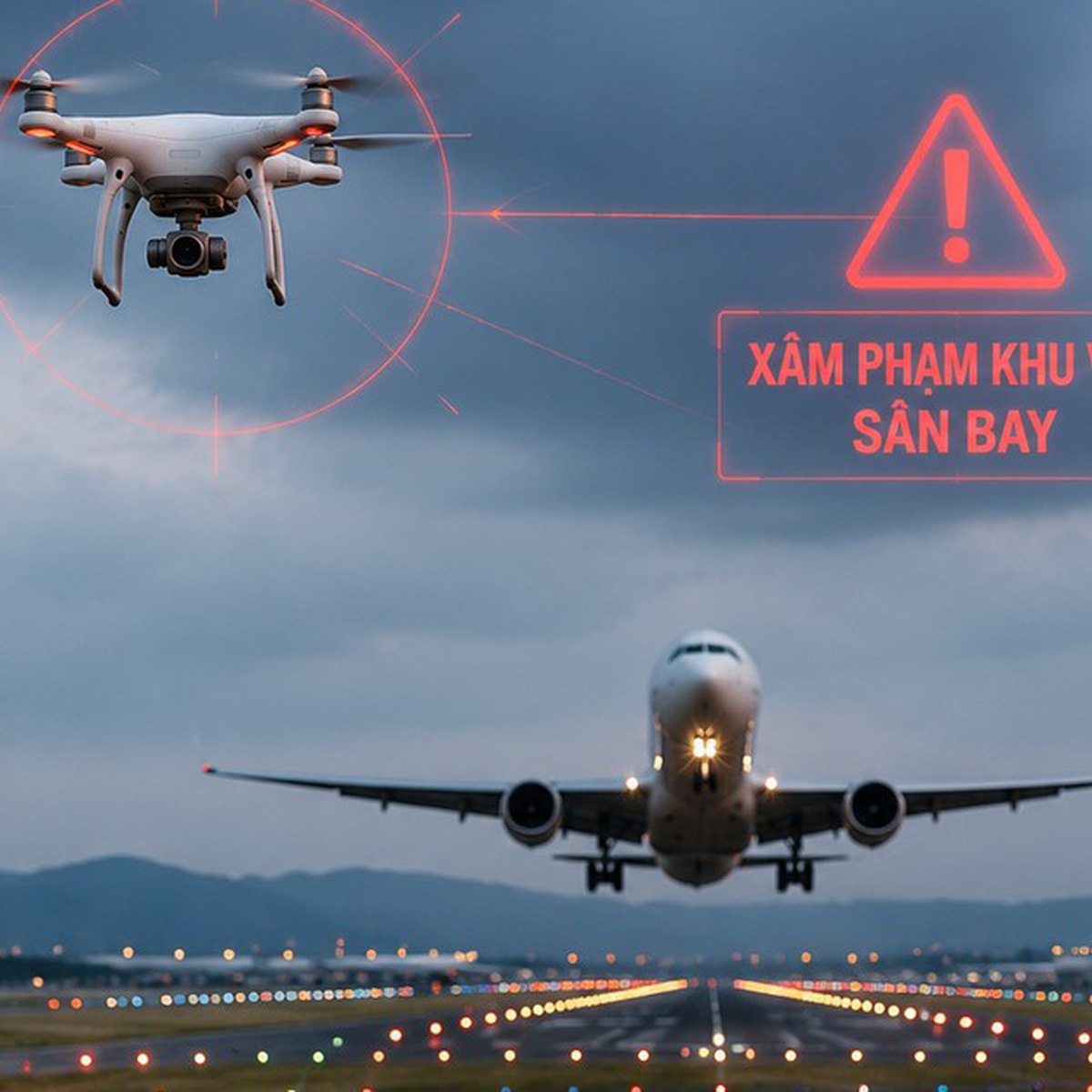 Làm sao ngăn drone, diều uy hiếp sân bay nằm giữa đô thị đông đúc?