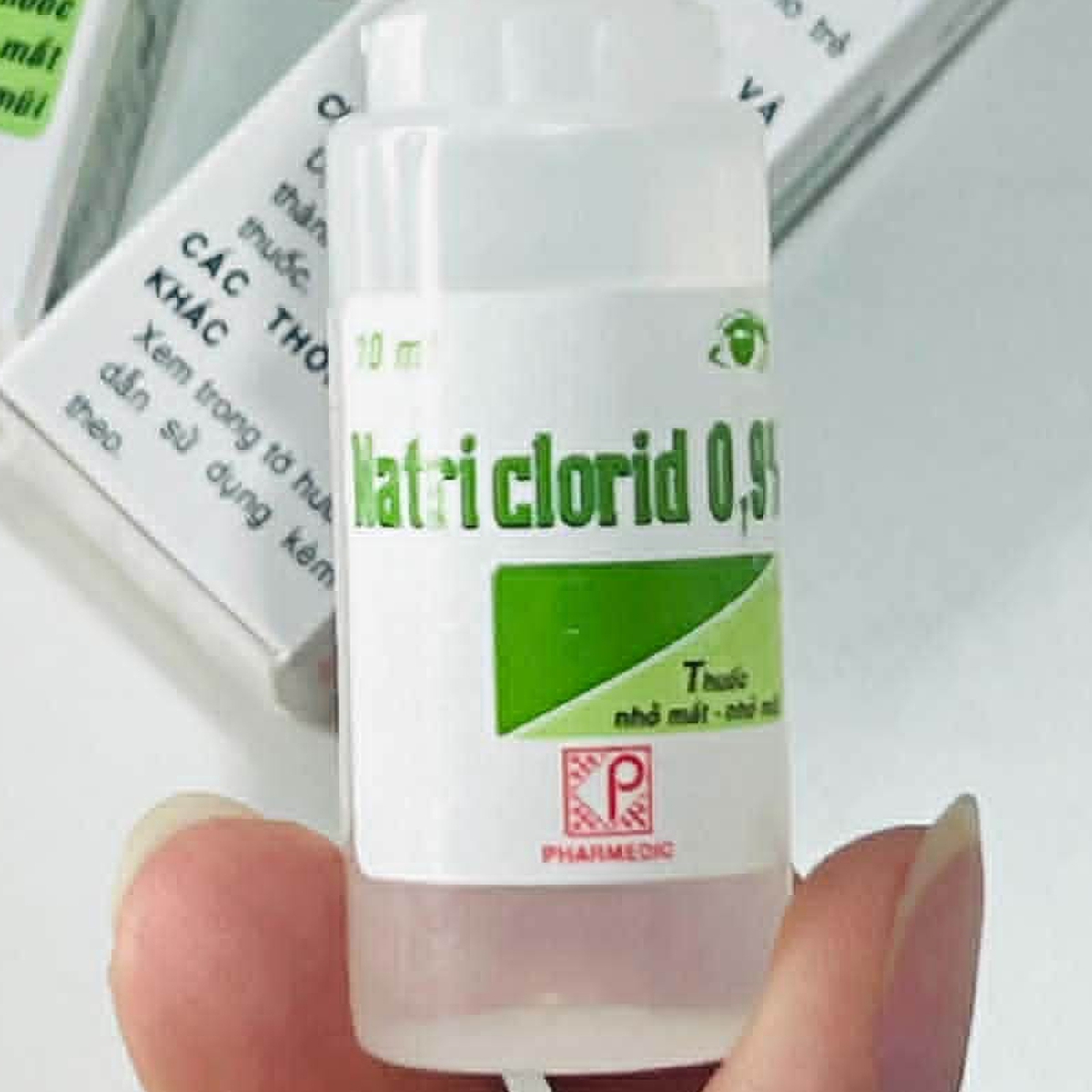 Công ty sản xuất thuốc nhỏ mắt Natri clorid 0,9% không đạt 'độ trong' bị xử phạt