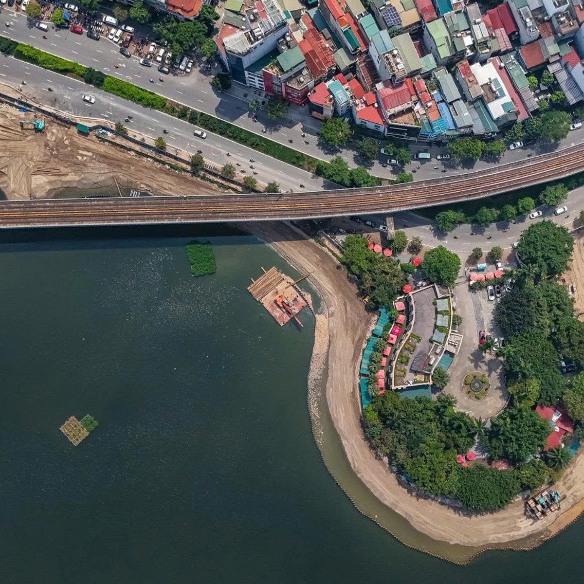 Hà Nội tổ chức lại giao thông các phố quanh hồ Đống Đa
