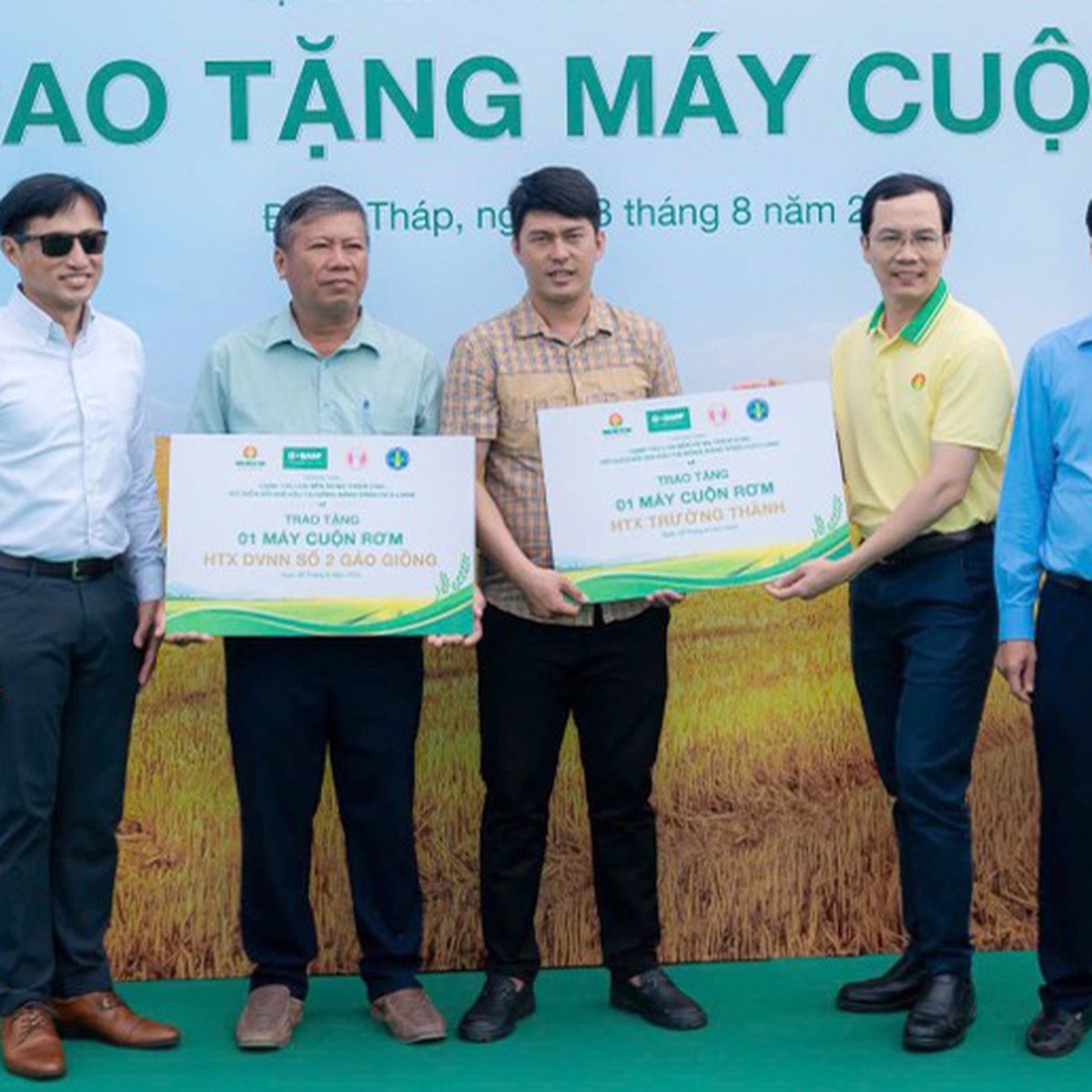 Phân Bón Cà Mau mở đầu chuỗi hoạt động canh tác lúa bền vững tại Đồng Tháp